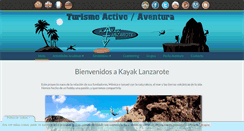 Desktop Screenshot of kayaklanzarote.com